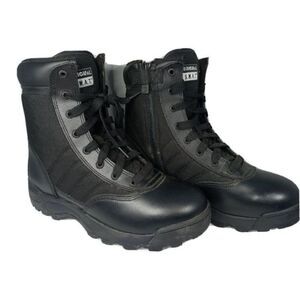 Mens original SWAT tactical boots black US‎ Size 11w classic 6” wide #115101